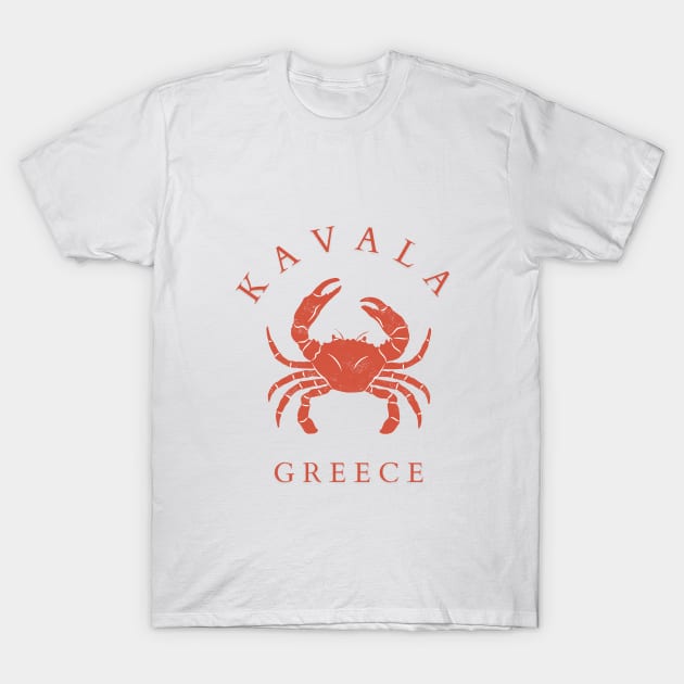 Kavala Greece T-Shirt by D E L I C A R T E